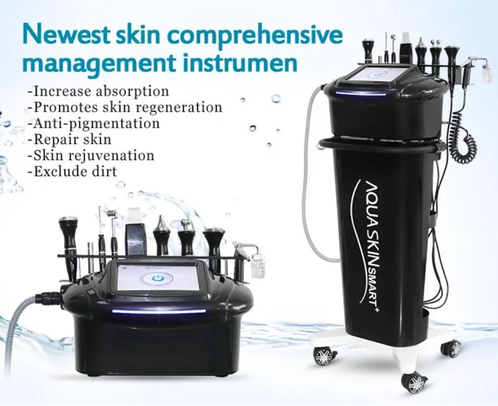 Мульти Функция кожи скруббер подтяжка струи по уходу за кожей устройство для