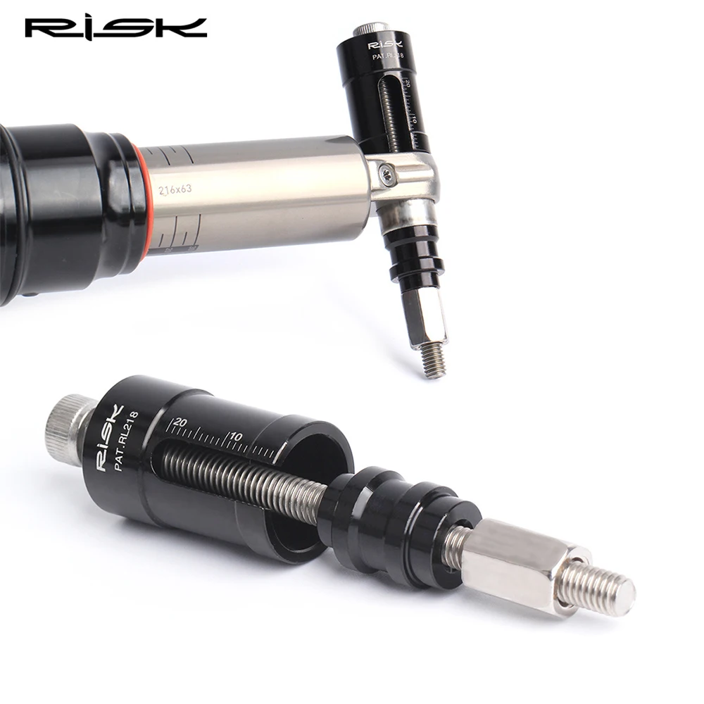 

RISK MTB Bushing Removal Tool Stainless Steel Rear Shock Absorber Mountain Bike Bushing Press Installation Repair Tool