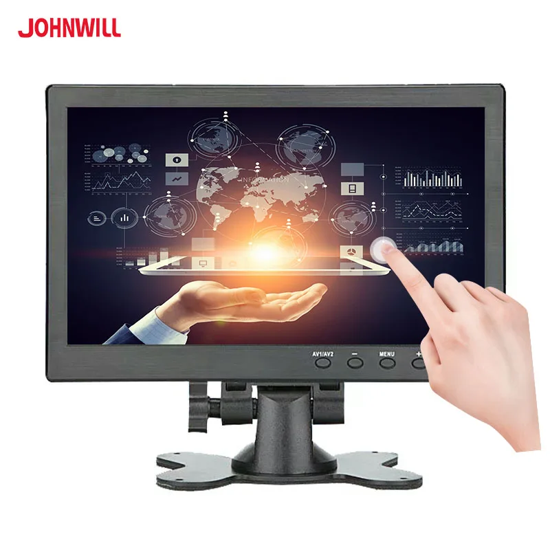 10," ips сенсорный экран 1920x1200 HDMI VGA/AV USB флеш-накопитель емкостный ЖК-монитор промышленный компьютер ПК автомобильная игра