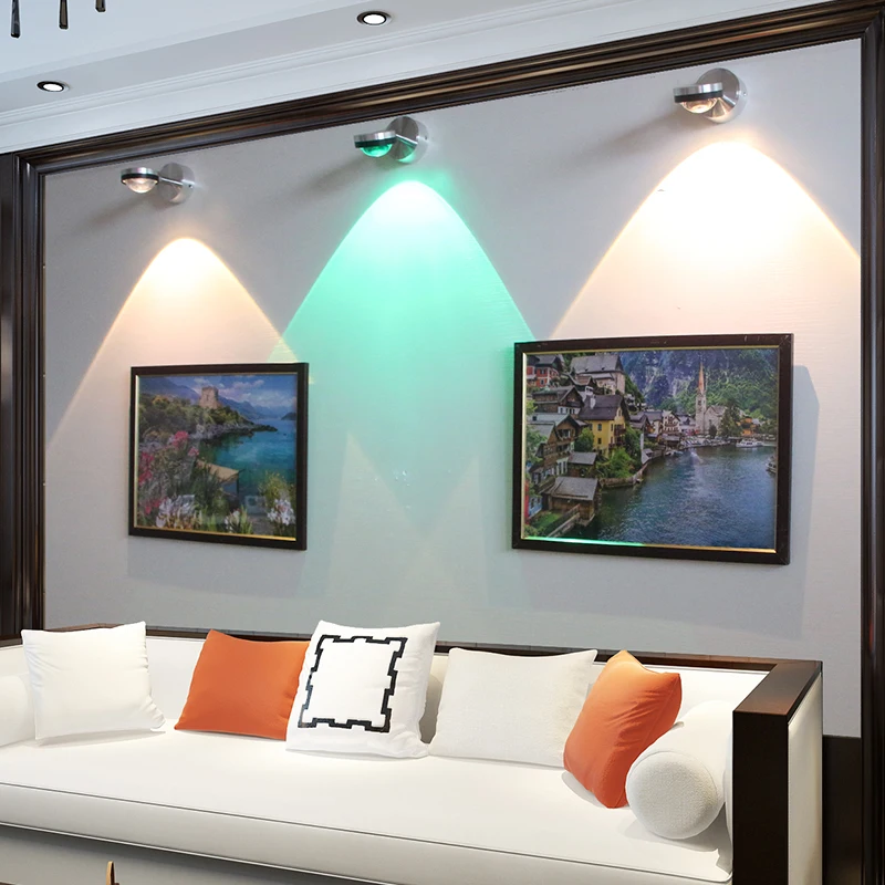 

Led wall lamp creative European-style living room bedroom corridor corridor bedside staircase wall lamp crystal background wall