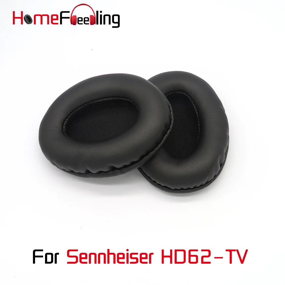 

Homefeeling Ear Pads For Sennheiser HD62-TV HD62TV Earpads Round Universal Leahter Repalcement Parts Ear Cushions