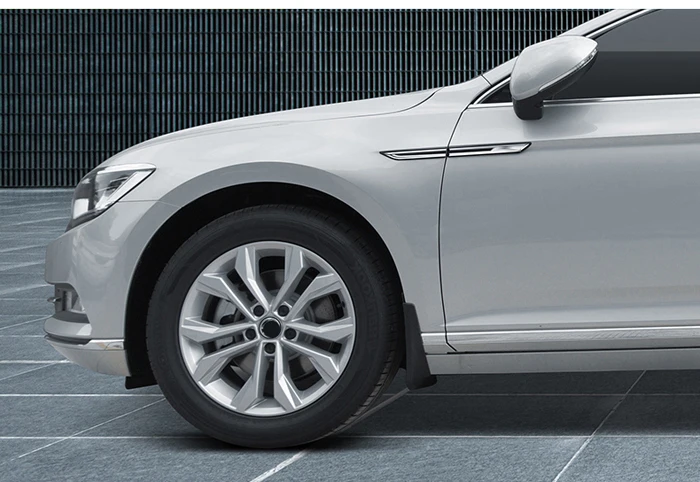Для Volkswagen Passat B8 хромированные аксессуары Passat B8 вариант модифицированные наклейки для автомобилей крыло логотип тело яркая полоса украшения