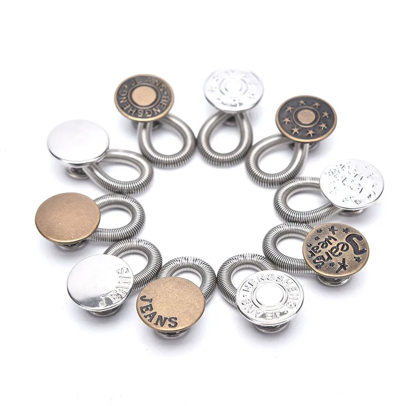 

I-образные кнопки для удлинителя талии, джинсы унисекс штанов, 5 шт.