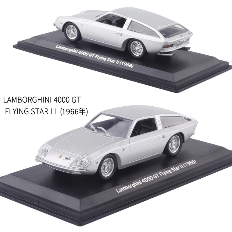 

1:43 Lambo 4000 GT Flying Star 1966 Sports Car Metal Toy Alloy Car Die-casting and Toy Car Car Collection Model Car