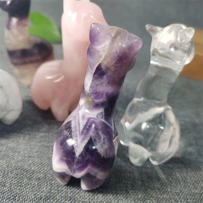 Новая резьба для домашнего декора подарок животное Хрустальная скульптура