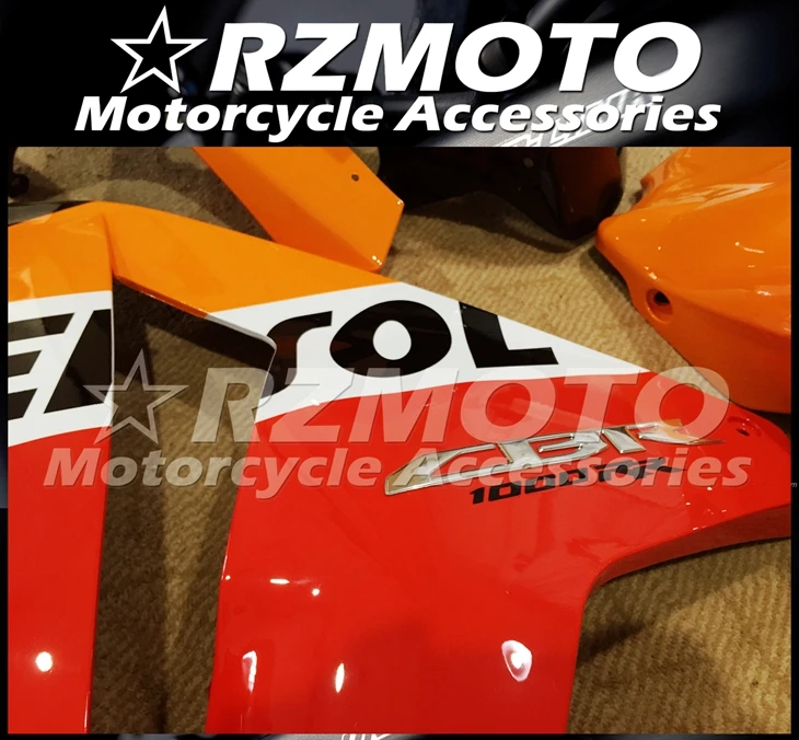 

4 Gifts Injection Molding New ABS Motorcycle Fairing kit fit for Honda CBR1000RR 2008 2009 2010 2011 1000RR Custom Repsol