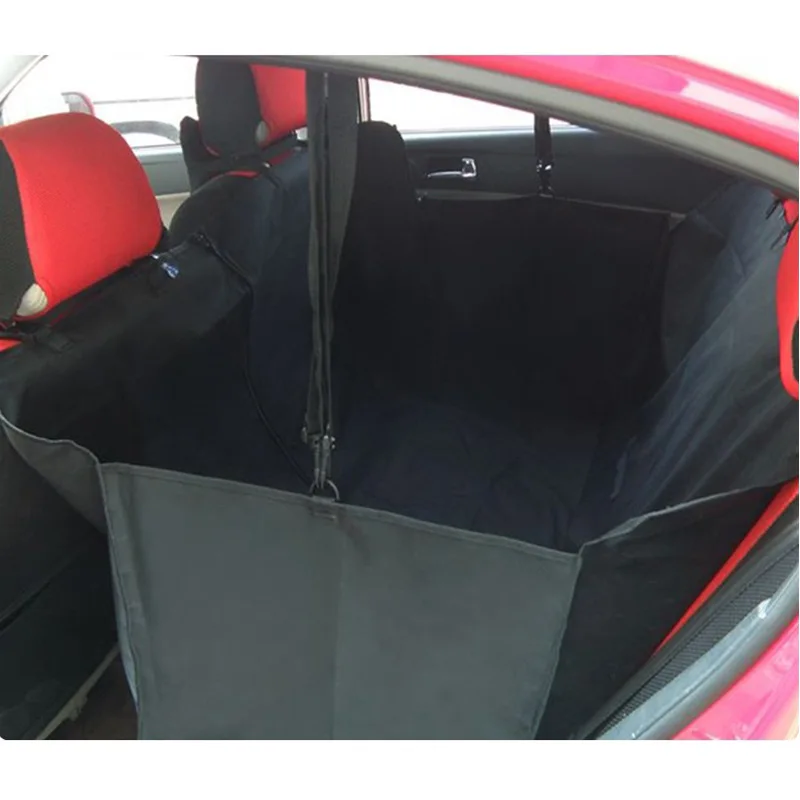 comprar Portadores Do Animal De Estimação à Prova Dwaterproof água Volta Traseira Do Cão De Estimação Cobertura De Assento Do Carro Esteira Hammock Protector Transportin Para Cães Perro
