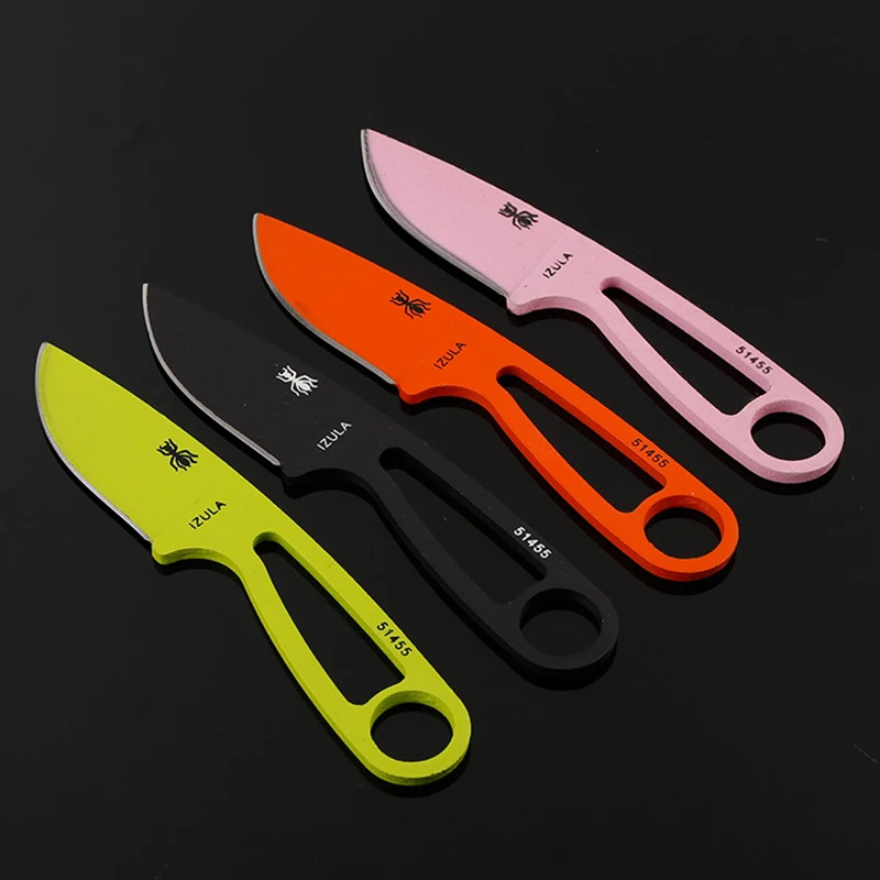 Нож CS COLD Ant IZULA с фиксированным лезвием Прямые ножи карманные для охоты и