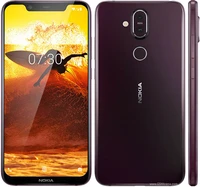nokia 8 1 nokia x7 smartphone 6 18 inches snapdragon 710 octa core android 20mp mobile phone refurbished unlocked