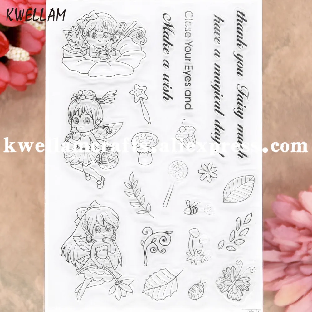 Феи цветы бабочка пчела торт спасибо сделать пожелание скрапбук фото карты