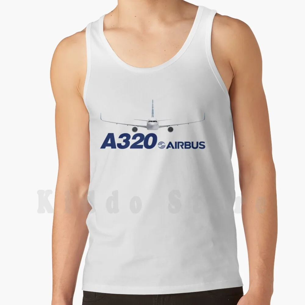 

Airbus A320 tank tops vest 100% Cotton Airbus A320 Plane Airplane Jet Airport Airbusfan A320Fan Airbuslove A320Love