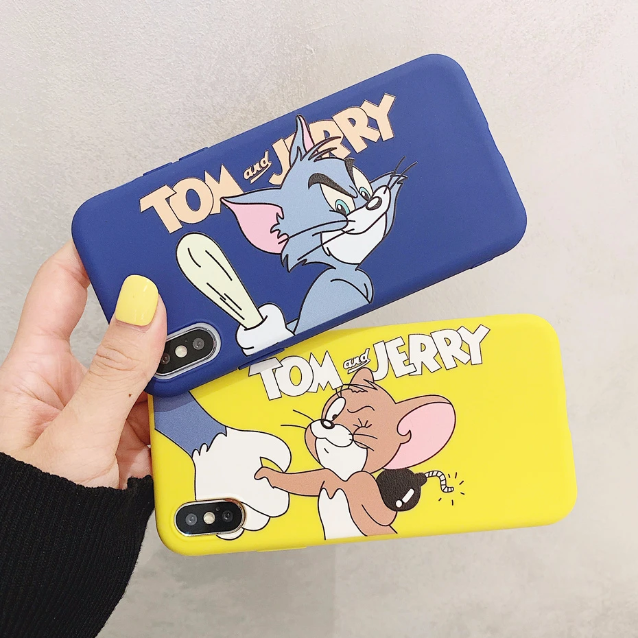 Tom Jerry Cute Case for Huawei P20 P30 Lite Pro Honor 8X 10 View 20 9 8 9X Mate Nova 4 3 3i 4e 3e Cartoon Phone Cover |