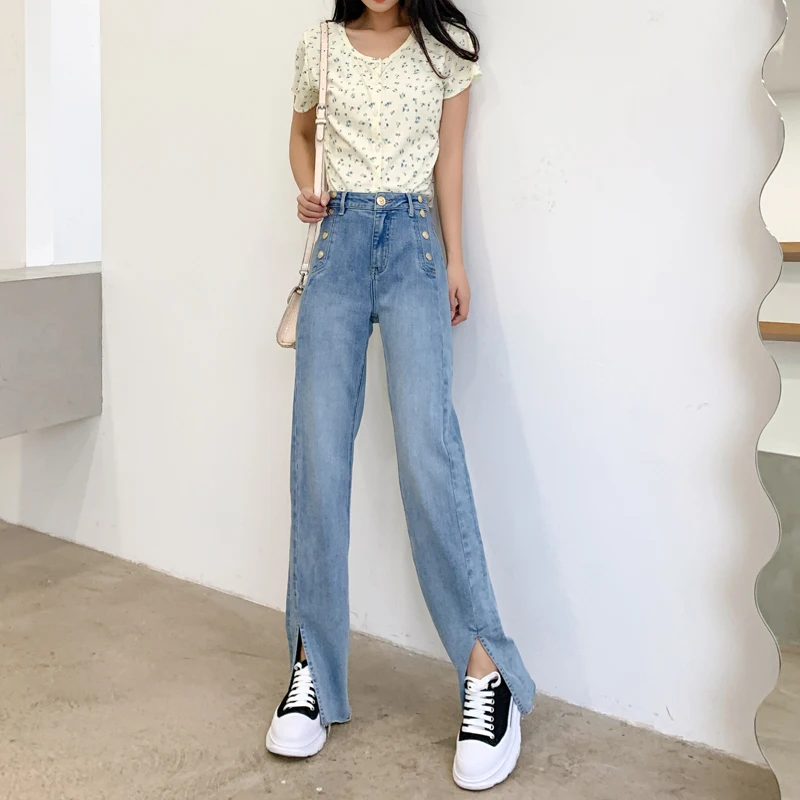 

CMAZ Jeans For Women Korean Style