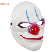 cosmask real adult party costume old age retro mask plastic american clown mask clown carnival cosplay mask