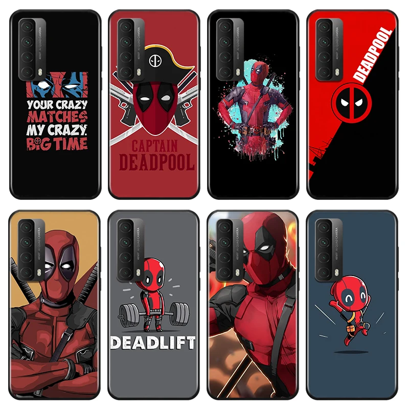 

Deadpool Marvel Cool For Huawei Y9A Y9S Y9 Y8P Y8S Y7A Y7P Y7 Y6 Y6P Y6S Y5P Y5 Prime Pro 2019 2020 Soft Phone Case