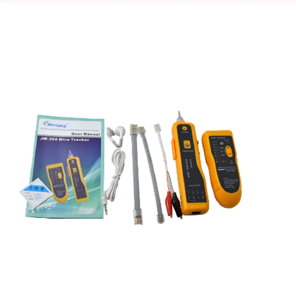 Новейшая модель JW-360 RJ11 RJ45 Cat5 Cat6 Телефонный Провод Tracker Tracer тонер локальной сети