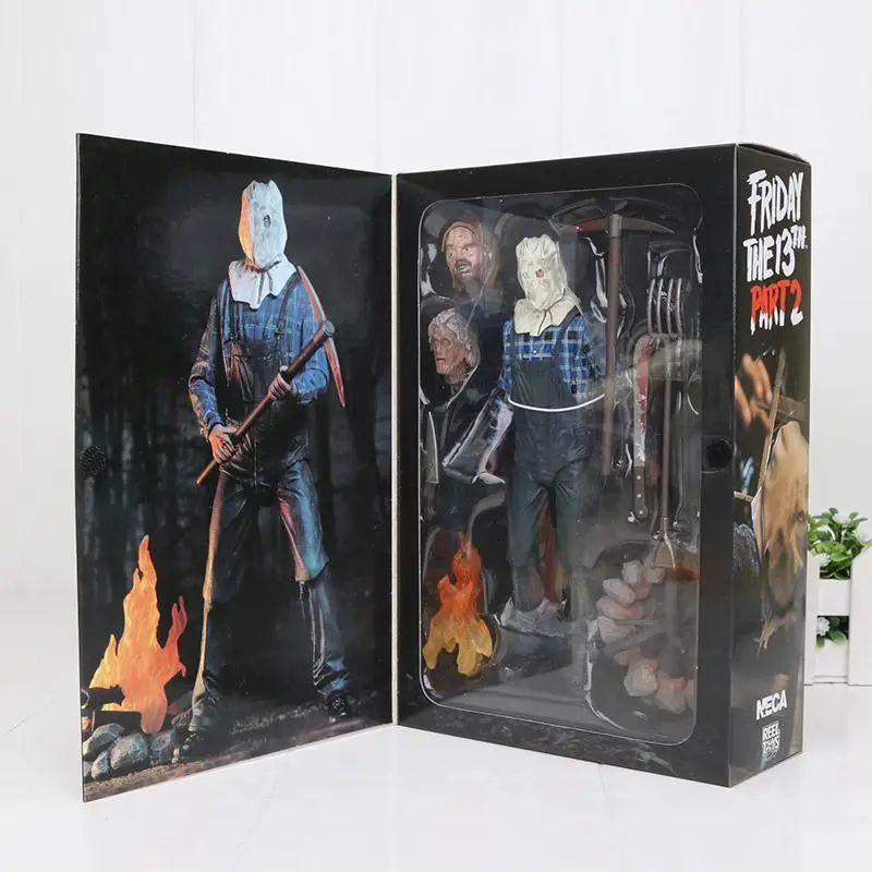 7in box 18 см NECA Хэллоуин конечная Лори Strode NECA фигурка Коллекционная модель игрушки подарки на Хэллоуин - Цвет: 7in box