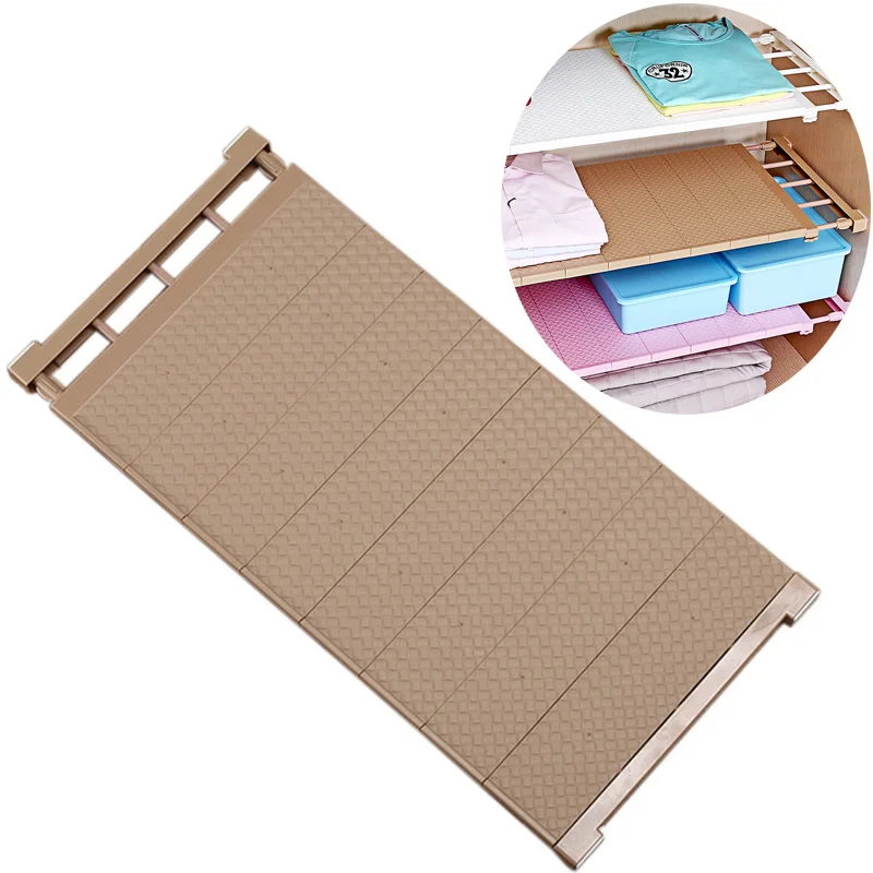 Новый Регулируемый шкаф органайзер для хранения полки настенные DIY экономии