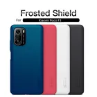 Чехол для Xiaomi Poco F3 6,67 дюйма NILLKIN Frosted Shield PC Matte Hard Phone Back Cover для PocoPhone F3 защитный чехол