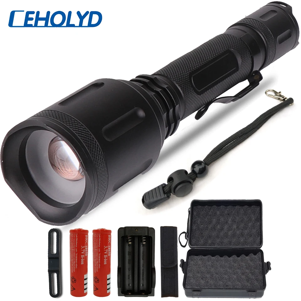 Светодиодный фонарик CREE XLamp XHP70.2 18650 лм Ультраяркий фонарь для кемпинга 5 режимов