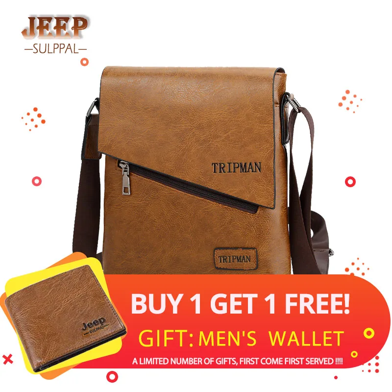 Сумка TRIPMAN из искусственной кожи мужская сумка мессенджер повседневная дорожная