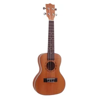 hot ad 23 inch sapele wood ukulele high quality 4 string instrument sopranoconcerttenor