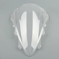 motorcycle clear double bubble windscreen windshield screen abs shield fit for yamaha yzf r1 yzf r1 2007 2008