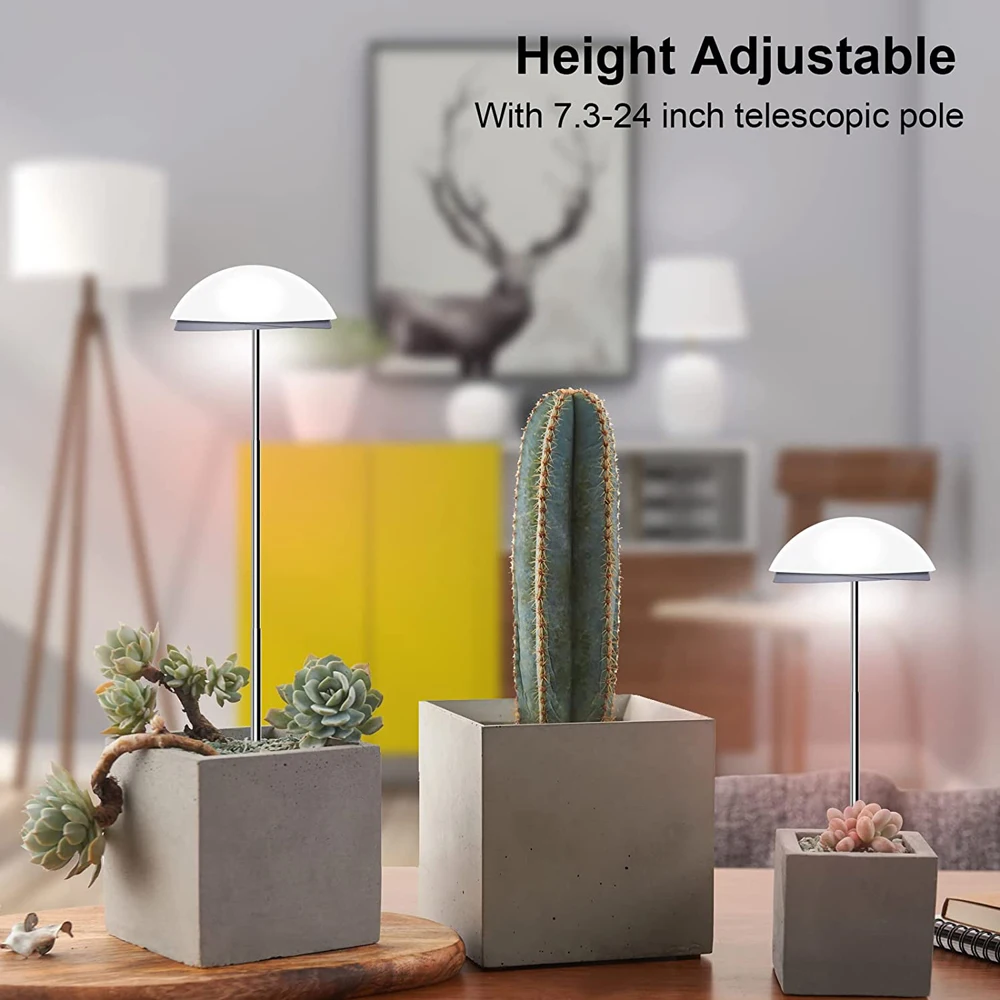 Светодиодная фитолампа для растений зонт с автоматическим таймером выращивания