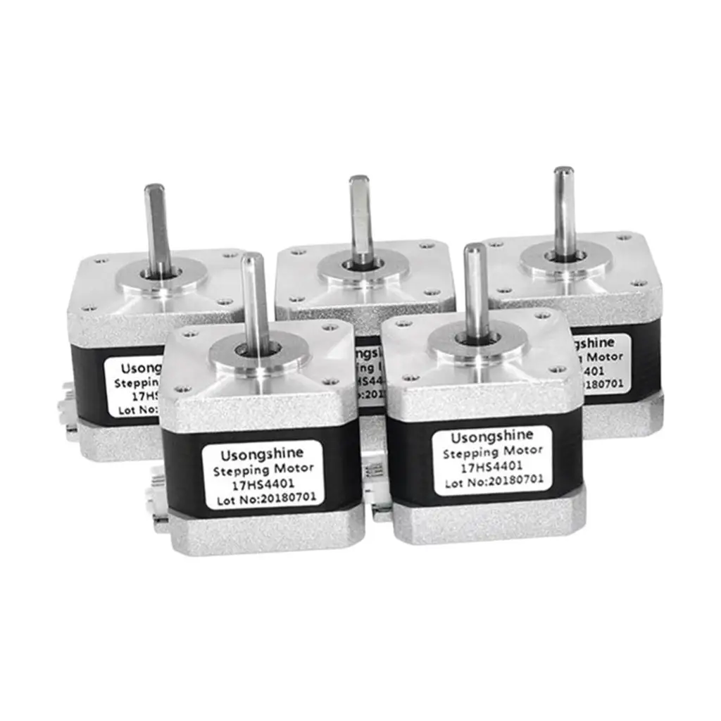

5Pcs Stepper Motor Nema17 1.5A 1.8° 4 Lead for 3D Printer DIY CNC Engraver