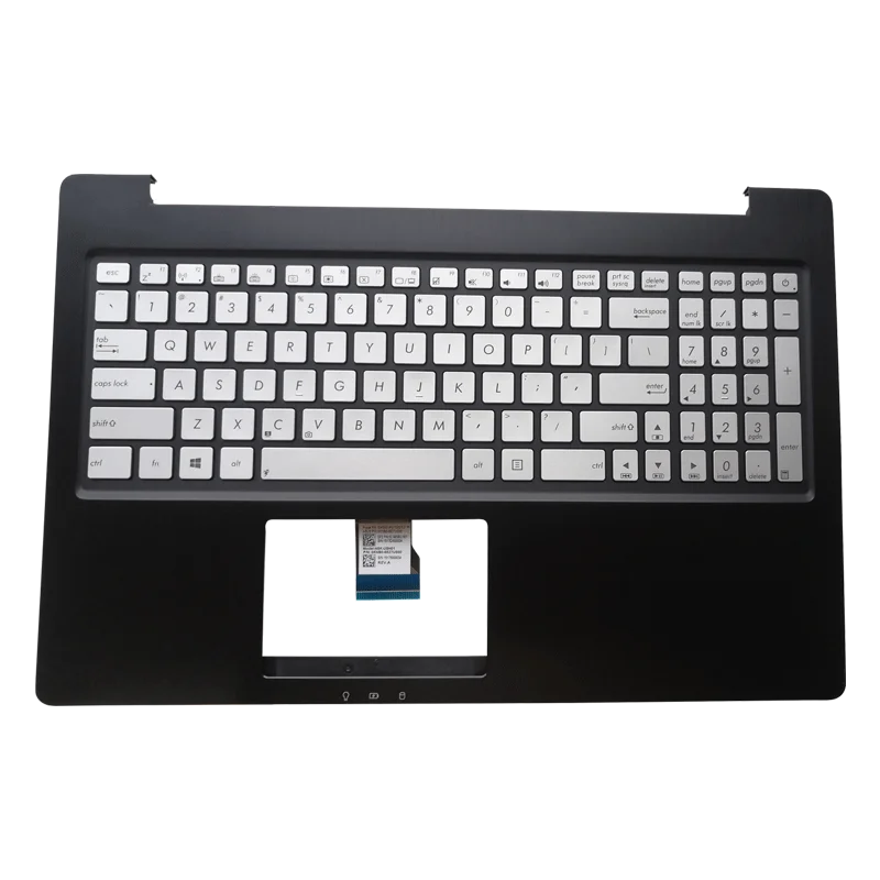 Клавиатура для ноутбука OVY US ASUS N541 LA английская белая клавиатура черная C