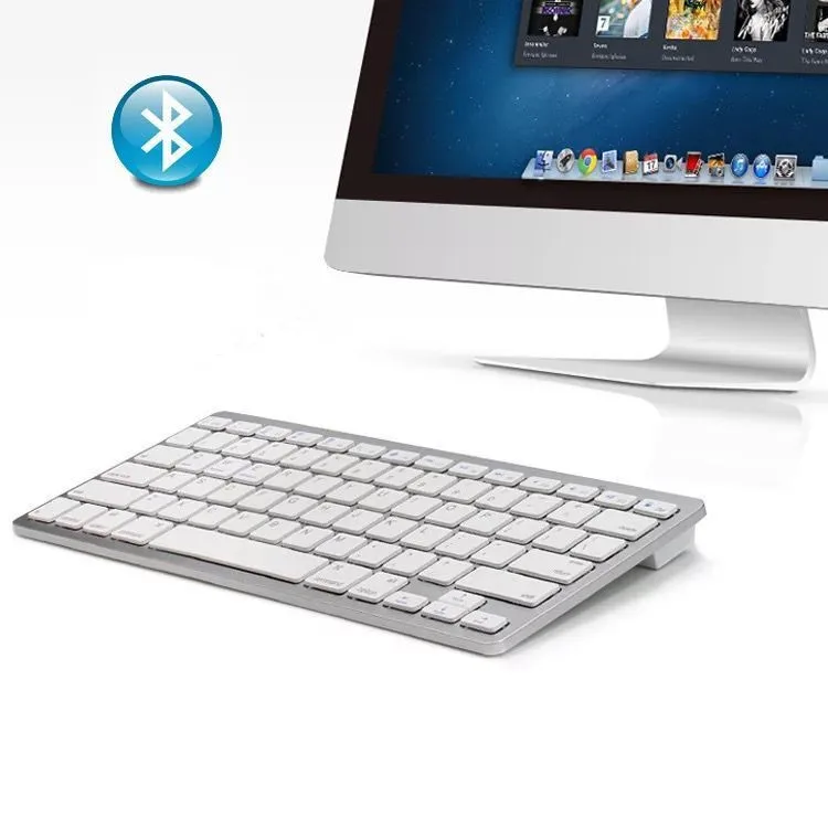 Fashion Russian Keyboard for iMac Ultra-thin Bluetooth Keyborad for iPad Air4 10.9 RU 78 keys Mini