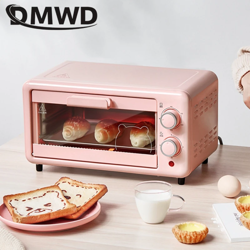 DMWD Многофункциональный Электрический духовой шкаф испечь дома Малый духовка