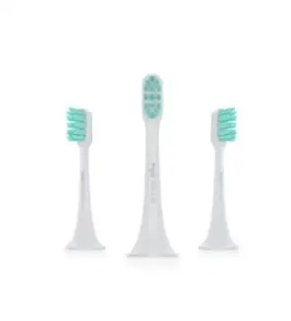 Brush head Оригинальная Xiaomi Mijia звуковая электрическая зубная щетка T300 перезаряжаемая Водонепроницаемая головка Сменная головка щетки умная звуковая зубная щетка - Цвет: Brush head