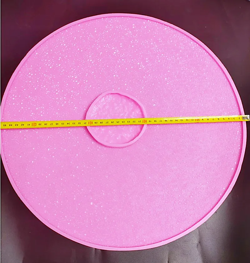 

NEW Large 45cm Silicone Druzy Inlay Mold Nature Stone Clock Mould BIG Round Crystal Resin Mold Lydia Resin Frame