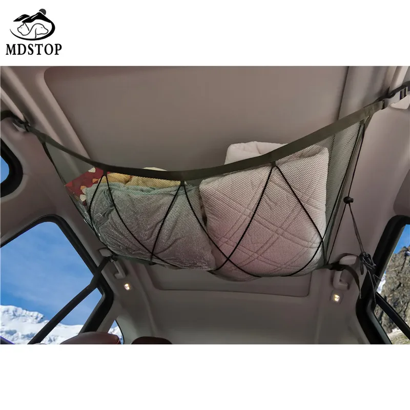 Автомобильная сетка на потолок сумка для хранения простая дышащая молнии