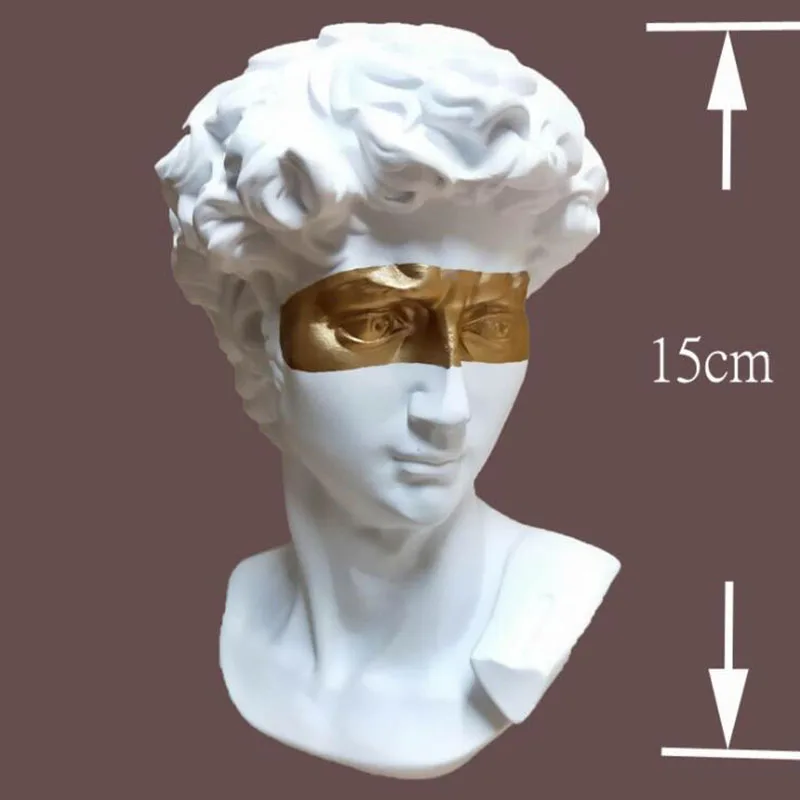 Home Decor Resin Statue Sculpture Art Deco Ornaments Wedding Decoration Party for Living Room Gypsum Modern | Дом и сад