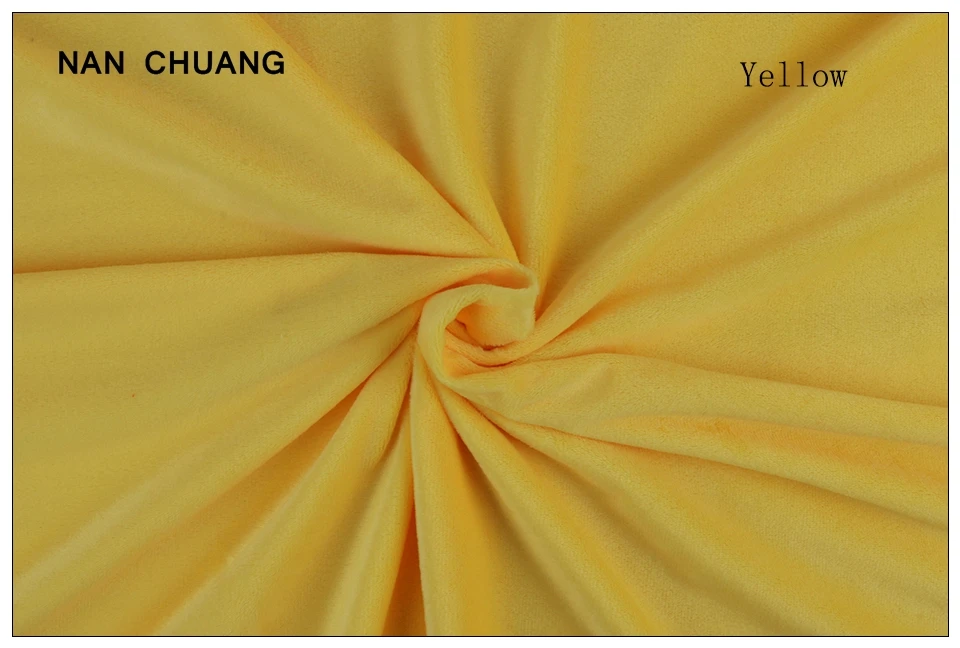 Nanchuang короткая плюшевая ткань супер мягкая ткань для DIY подушки ручной работы обувь игрушки пижамы постельное белье швейный материал 50x50 см