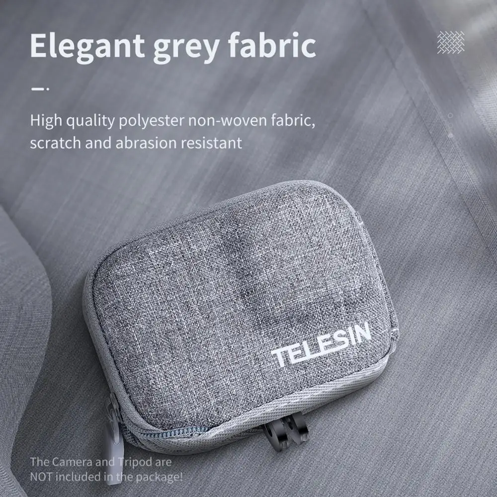 Миниатюрная сумка для хранения TELESIN матовый полуоткрытый быстросъемный чехол