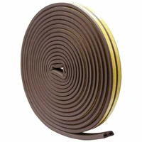 10m rubber weather waterproof draught excluder door seal strip tape roll tools reduce the noise