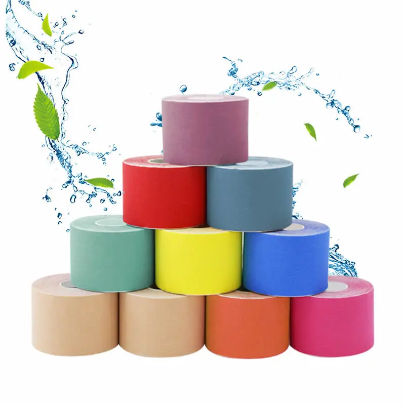 1 рулон крутой кинезиологической ленты с мятой немедленное облегчение боли