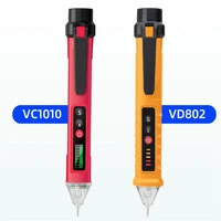 12 1000v current electric sensor test pencil vc1010 vd802 digital acdc voltage detectors smart non contact tester pen meter