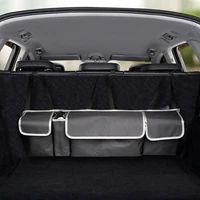 car trunk storage bag durable waterproof oxford cloth foldable auto big capacity organizer car stowing tidying accessories