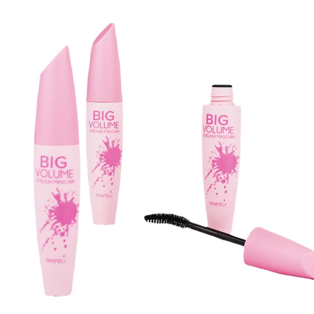 

MINIMELI 2pcs Mascara Waterproof Durable, Non Dyed Fiber Long Curly Makeup Goods Cosmetic Gift for Women ML394