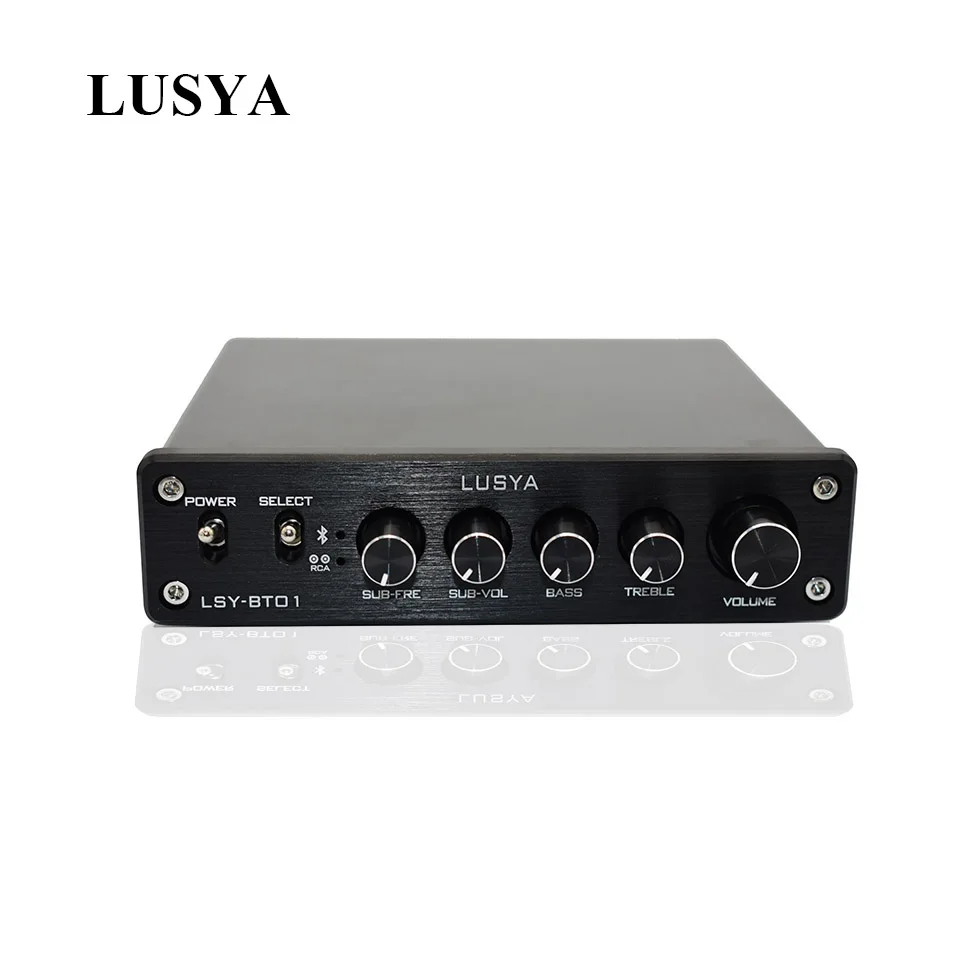 Усилитель Bluetooth Lusya QCC3003 5 0 TPA3116 сабвуфер Hi Fi 2 1 канала цифровые аудио усилители 50 Вт