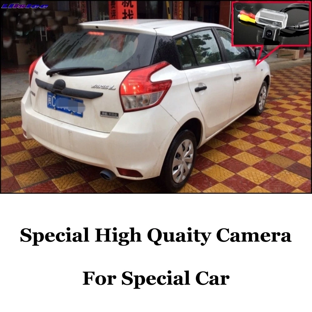 LiisLee Автомобильная камера заднего вида для TOYOTA Vios Yaris L XP150 2013 ~ 2020 ночного видения HD