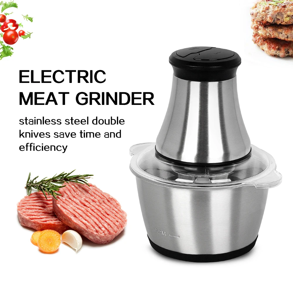 Электрическая мясорубка ITOP Мясорубка 350 Вт Ручной пресс измельчитель|meat grinder|electric