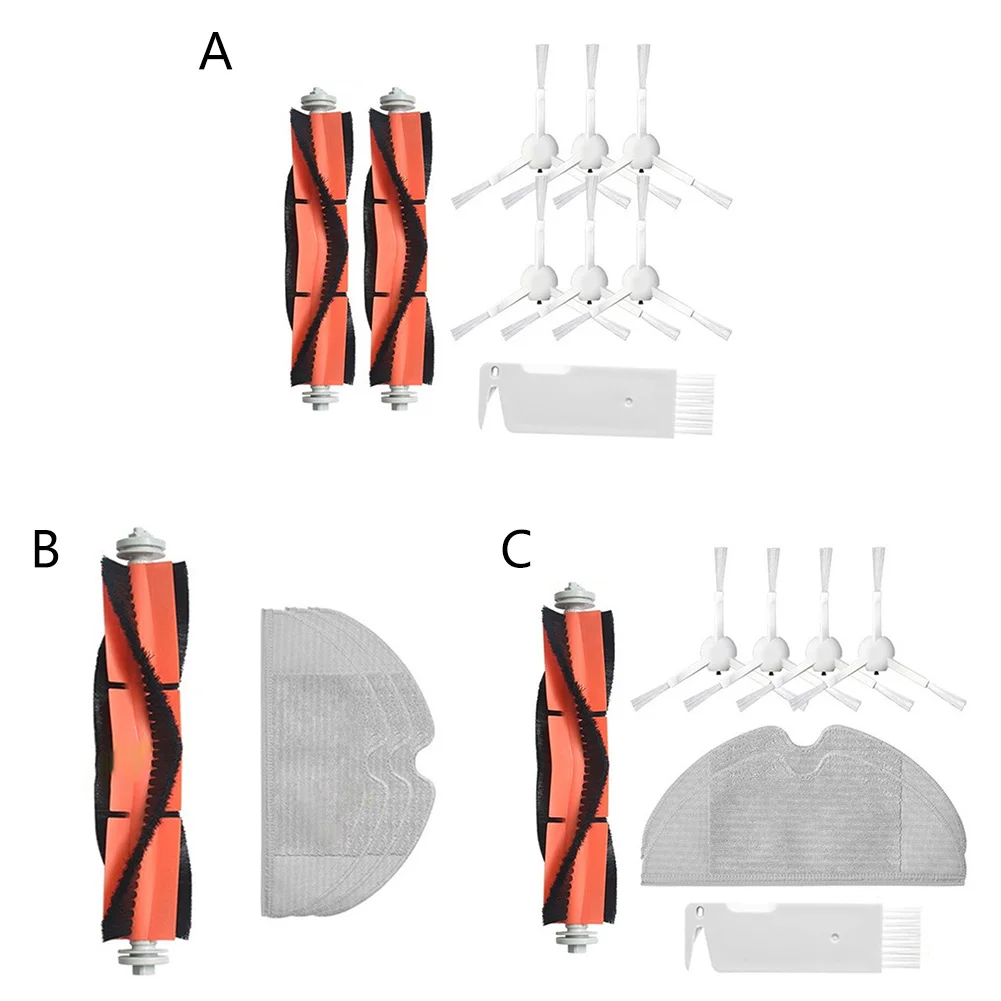 

8/4Pcs/Set Roller Brush Adjusts Side Main Cleaning Brushes Mop Kits For Xiaomi Dreame F9 Robot Vacuum Cleaner