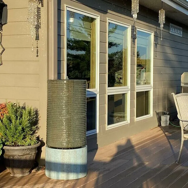 

Colorful Crystal Wind Chimes Perfect Addition to Your Garden Patio Lawn Gift for Family and Friends PW