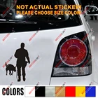 K9 Виниловая наклейка для обучения полицейских собак немецкой овчарки, для автомобиля, в