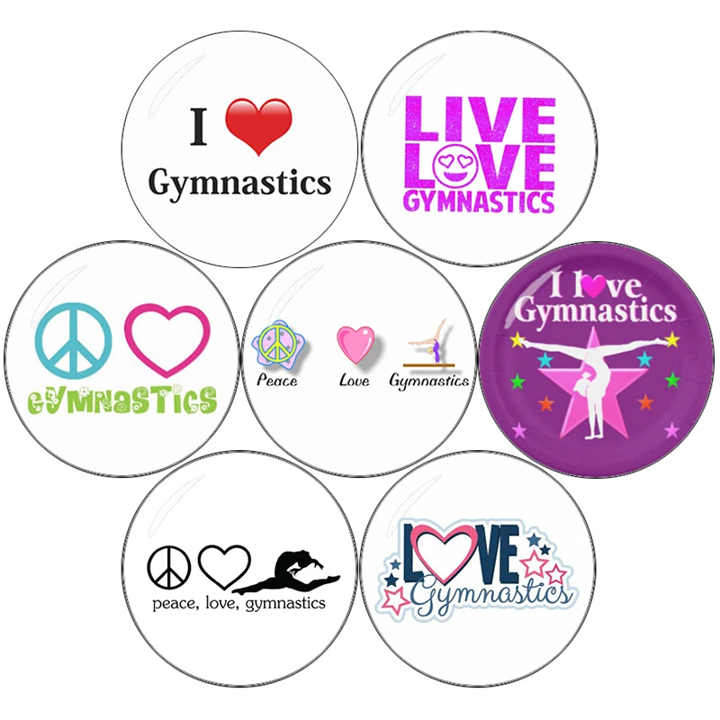 Женская гимнастика для любовных соревнований сувенирный подарок стеклянный